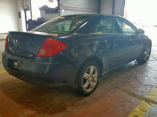 1G2ZH57NX84230880 - 2008 PONTIAC G6 GT BLUE photo 4