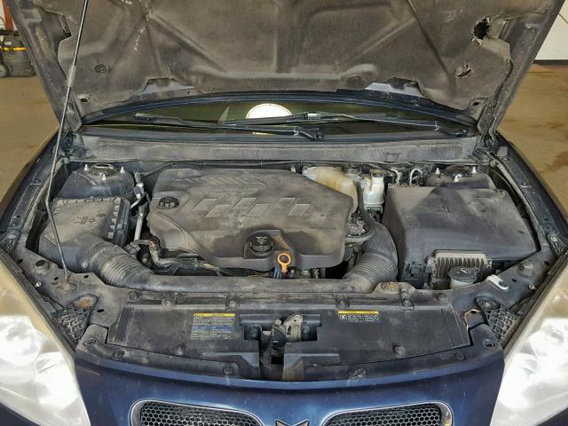 1G2ZH57NX84230880 - 2008 PONTIAC G6 GT BLUE photo 7