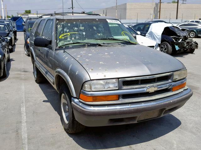 1GNCS13W3Y2165934 - 2000 CHEVROLET BLAZER GOLD photo 1