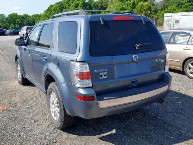 4M2CN9HG8AKJ16180 - 2010 MERCURY MARINER PR BLUE photo 3