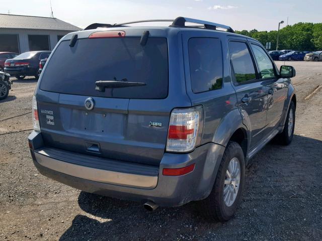 4M2CN9HG8AKJ16180 - 2010 MERCURY MARINER PR BLUE photo 4