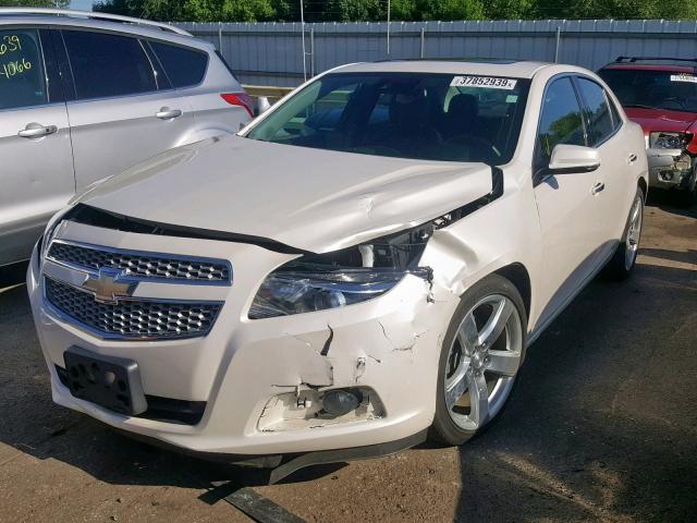 1G11J5SX0DF298182 - 2013 CHEVROLET MALIBU LTZ 白色 照片 2
