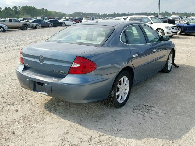 2G4WE587061295720 - 2006 BUICK LACROSSE C BLUE photo 4