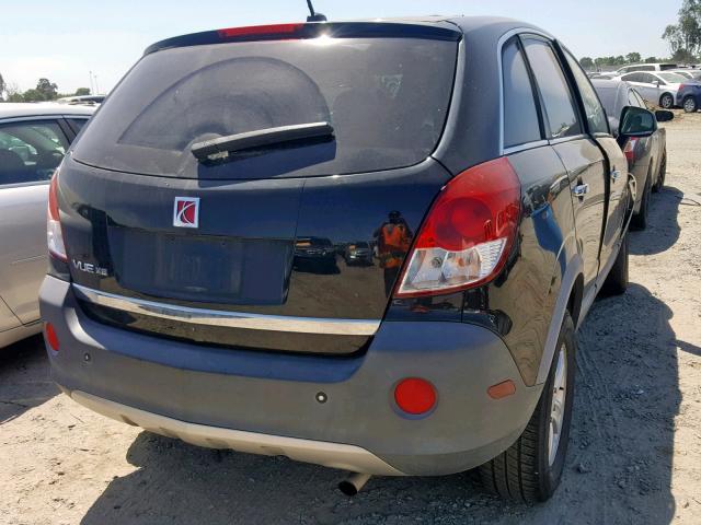 3GSCL33P68S687119 - 2008 SATURN VUE XE BLACK photo 4