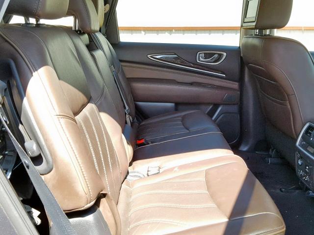 5N1AL0MM9DC338120 - 2013 INFINITI JX35 GRAY photo 6