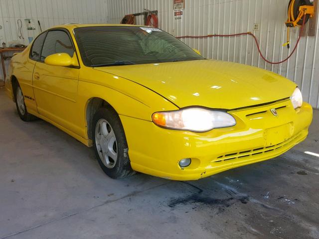 2G1WX15K229339723 - 2002 CHEVROLET MONTE CARL YELLOW photo 1