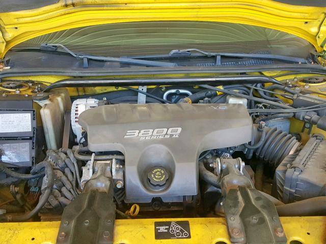 2G1WX15K229339723 - 2002 CHEVROLET MONTE CARL YELLOW photo 7