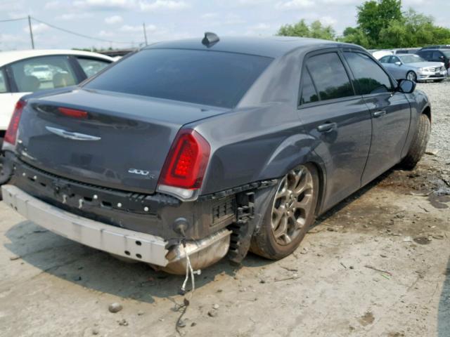 2C3CCAGG9GH298670 - 2016 CHRYSLER 300 S GRAY photo 4