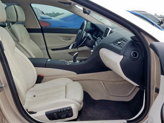 WBA6A0C5XDDZ03489 - 2013 BMW 640 I GOLD photo 5