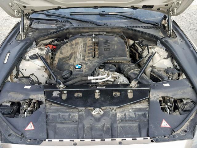 WBA6A0C5XDDZ03489 - 2013 BMW 640 I GOLD photo 7