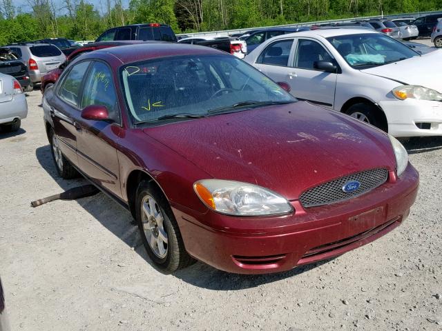 1FAFP56U97A188234 - 2007 FORD TAURUS SEL MAROON photo 1