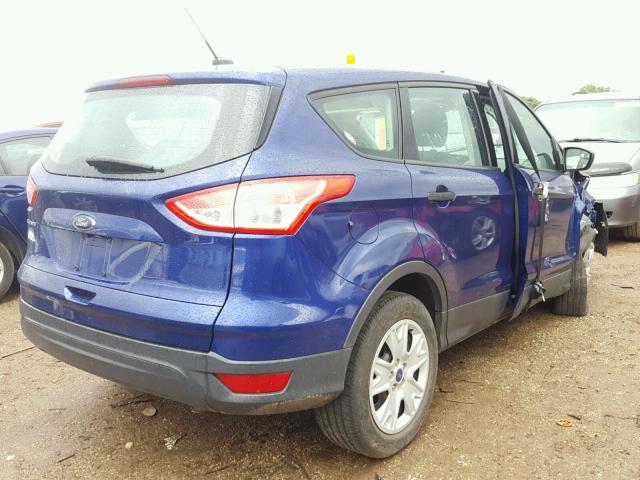 1FMCU0F75EUC73758 - 2014 FORD ESCAPE S BLUE photo 4