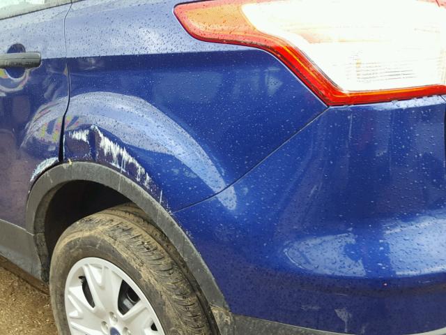 1FMCU0F75EUC73758 - 2014 FORD ESCAPE S BLUE photo 9