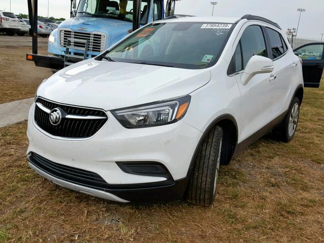 KL4CJASB4HB074742 - 2017 BUICK ENCORE PRE WHITE photo 2