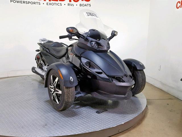 2BXJALA119V000352 - 2009 CAN-AM SPYDER ROA BLACK photo 2