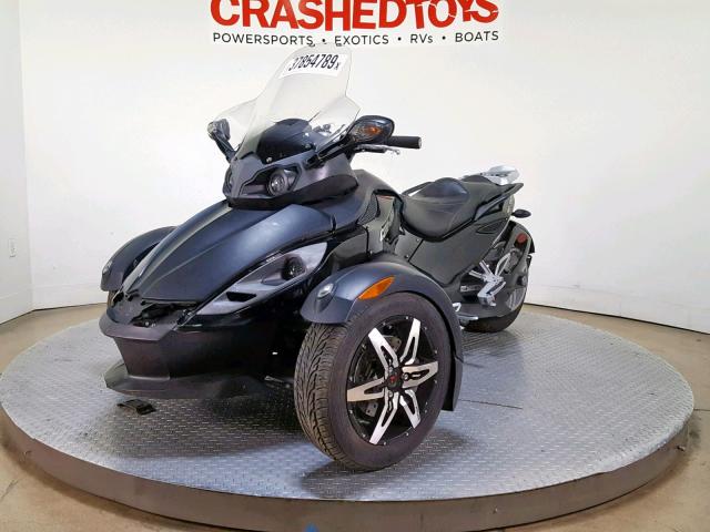 2BXJALA119V000352 - 2009 CAN-AM SPYDER ROA BLACK photo 4