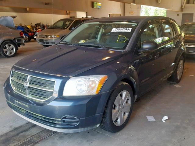 1B3HB48B27D421913 - 2007 DODGE CALIBER SX BLUE photo 2