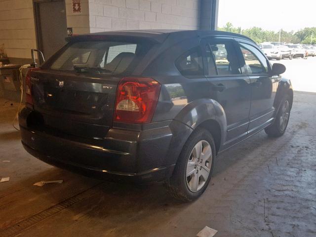 1B3HB48B27D421913 - 2007 DODGE CALIBER SX BLUE photo 4