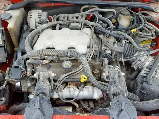 2G1WF55E2Y9146226 - 2000 CHEVROLET IMPALA RED photo 7