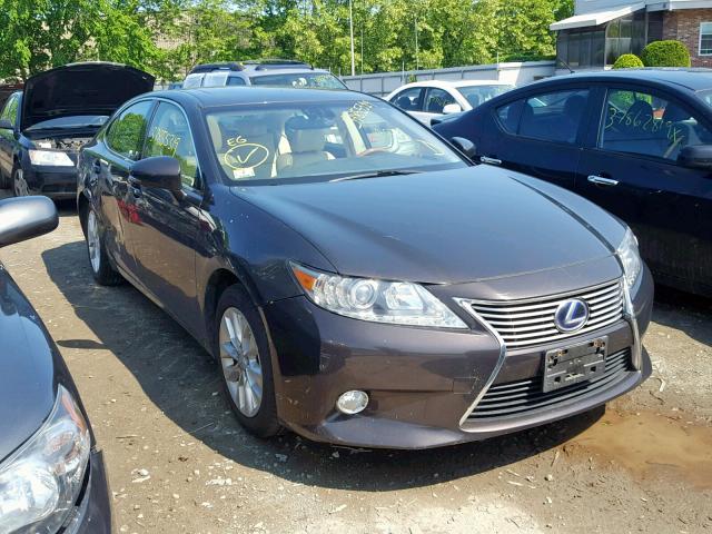 JTHBW1GG9D2023284 - 2013 LEXUS ES 300H BROWN photo 1