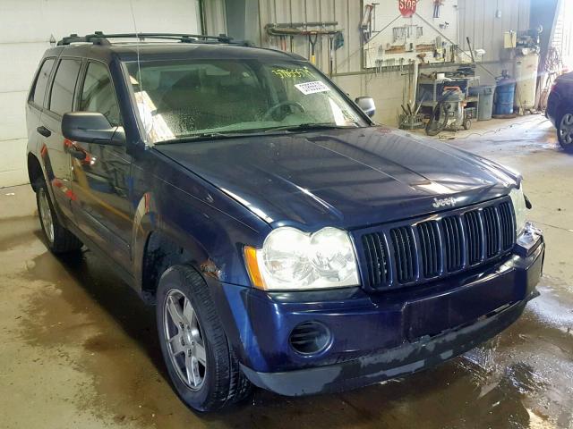 1J4GR48K95C672558 - 2005 JEEP GRAND CHER BLUE photo 1