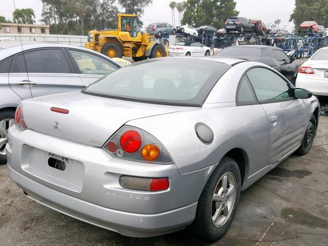 4A3AC34G53E119879 - 2003 MITSUBISHI ECLIPSE RS SILVER photo 4