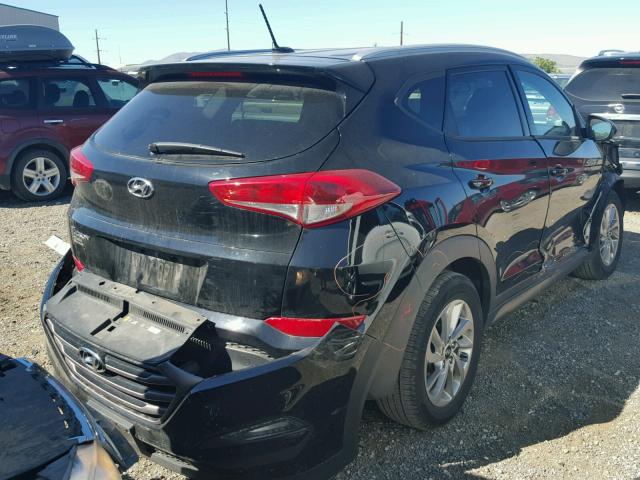 KM8J33A49GU192158 - 2016 HYUNDAI TUCSON LIM BLACK photo 4