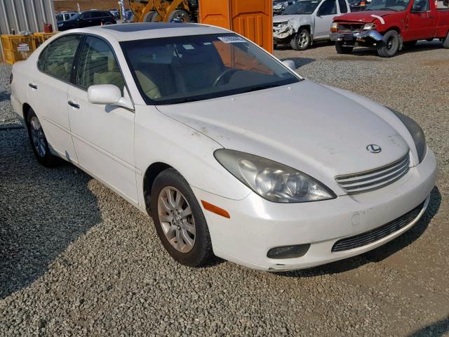 JTHBF30G436008785 - 2003 LEXUS ES 300 WHITE photo 1