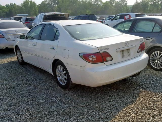 JTHBF30G436008785 - 2003 LEXUS ES 300 WHITE photo 3