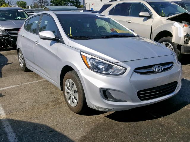 KMHCT5AE1HU316891 - 2017 HYUNDAI ACCENT SE GRAY photo 1