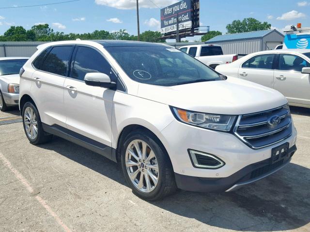 2FMPK3K85HBB79185 - 2017 FORD EDGE TITAN WHITE photo 1