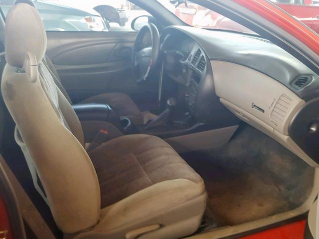 2G1WW12EX59120790 - 2005 CHEVROLET MONTE CARL 红色 照片 5