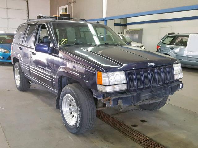 1J4GZ78Y1WC227495 - 1998 JEEP GRAND CHER PURPLE photo 1