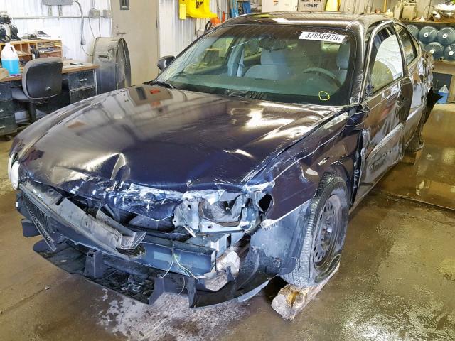 2G4WC582571133464 - 2007 BUICK LACROSSE C BLUE photo 2