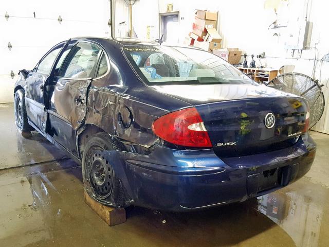 2G4WC582571133464 - 2007 BUICK LACROSSE C BLUE photo 3