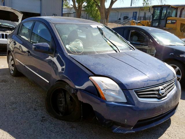 3N1AB6AP1CL642461 - 2012 NISSAN SENTRA 2.0 BLUE photo 1