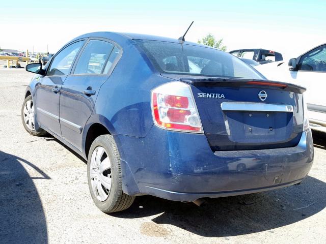 3N1AB6AP1CL642461 - 2012 NISSAN SENTRA 2.0 BLUE photo 3