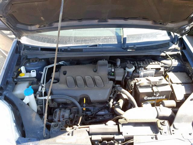 3N1AB6AP1CL642461 - 2012 NISSAN SENTRA 2.0 BLUE photo 7