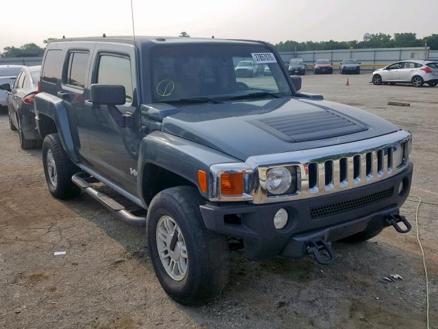 5GTDN136X68183337 - 2006 HUMMER H3 BLUE photo 1