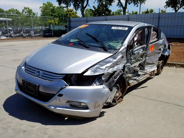 JHMZE2H59AS027769 - 2010 HONDA INSIGHT LX SILVER photo 2