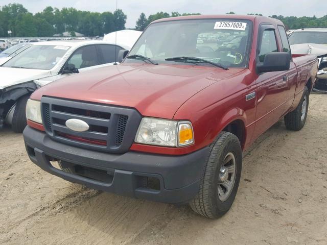 1FTYR14D36PA11912 - 2006 FORD RANGER SUP RED photo 2