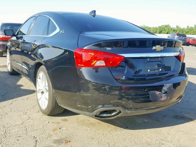 1G1145S37HU188283 - 2017 CHEVROLET IMPALA PRE BLACK photo 3