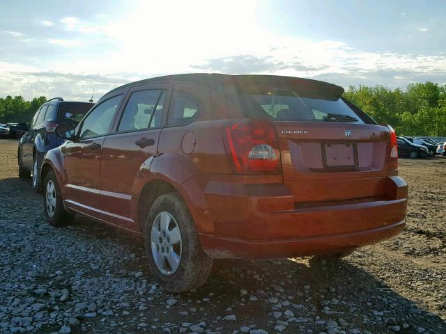 1B3HB28B98D535476 - 2008 DODGE CALIBER ORANGE photo 3