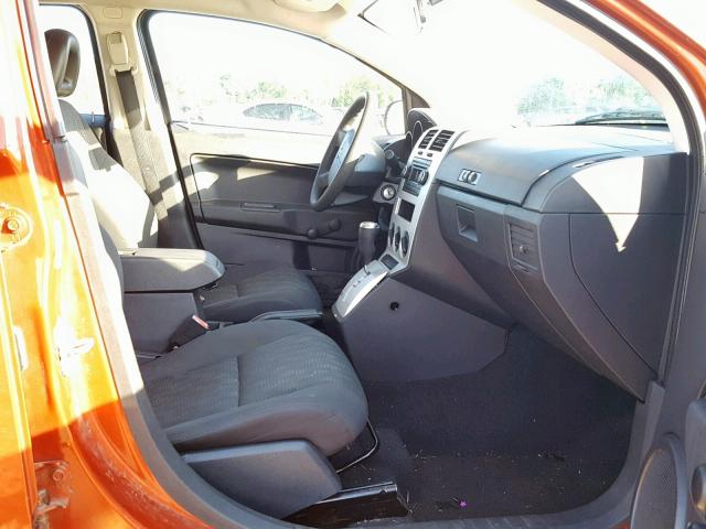 1B3HB28B98D535476 - 2008 DODGE CALIBER ORANGE photo 5