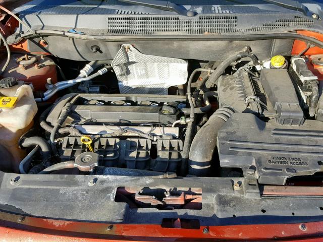 1B3HB28B98D535476 - 2008 DODGE CALIBER ORANGE photo 7