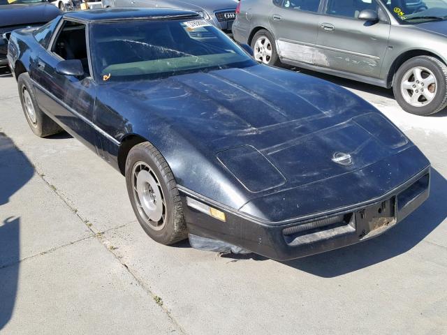 1G1YY0788F5124691 - 1985 CHEVROLET CORVETTE BLACK photo 1