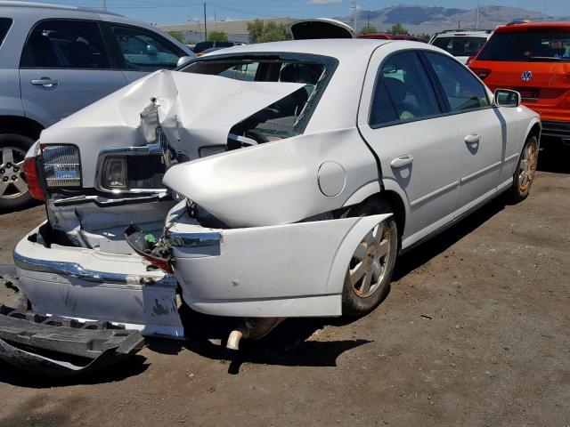 1LNHM87A22Y684408 - 2002 LINCOLN LS WHITE photo 4