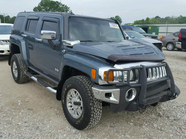 5GTDN136268130342 - 2006 HUMMER H3 BLUE photo 1