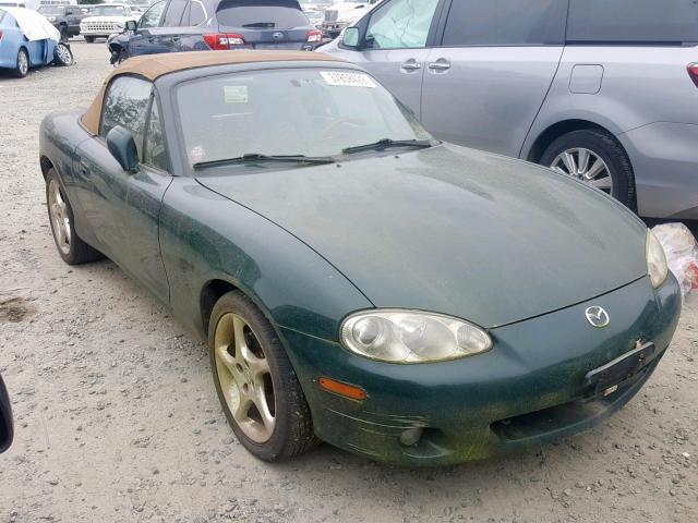 JM1NB353010214119 - 2001 MAZDA MX-5 MIATA GREEN photo 1