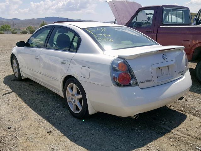 1N4BL11D82C116836 - 2002 NISSAN ALTIMA SE WHITE photo 3